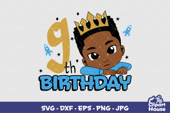 9th Birthday Boy