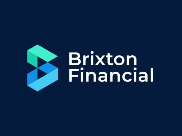 B Letter Finance Logo Template