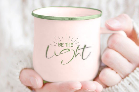 Be the Light SVG: A Graphic Asset for Crafts and Branding