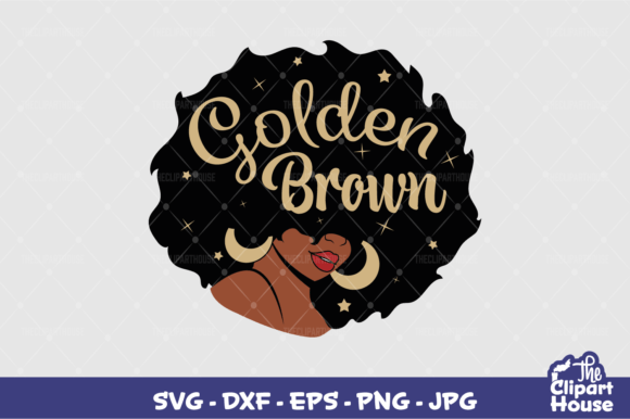 Golden Brown Graphics for Crafts