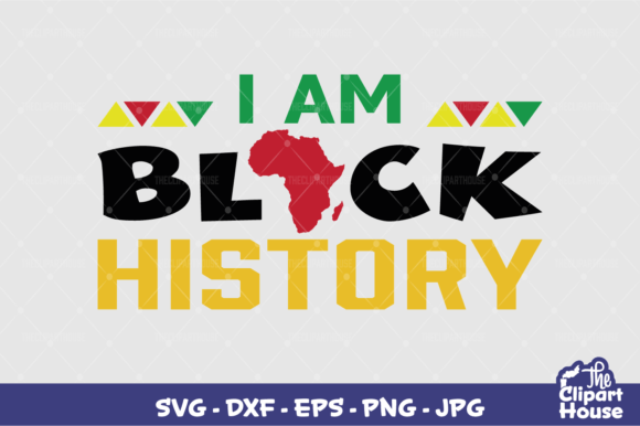 I Am Black History Text