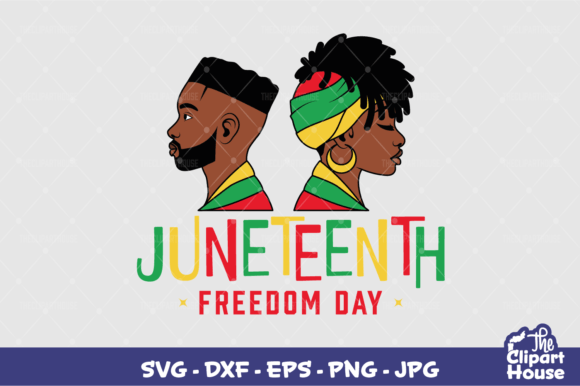 Juneteenth Freedom Day People Graphics & Crafts