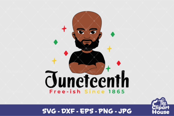 Juneteenth Man 2 Graphics for Crafts