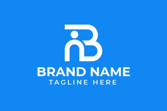 Letter B Brand Logo Template for Modern Minimalist Branding