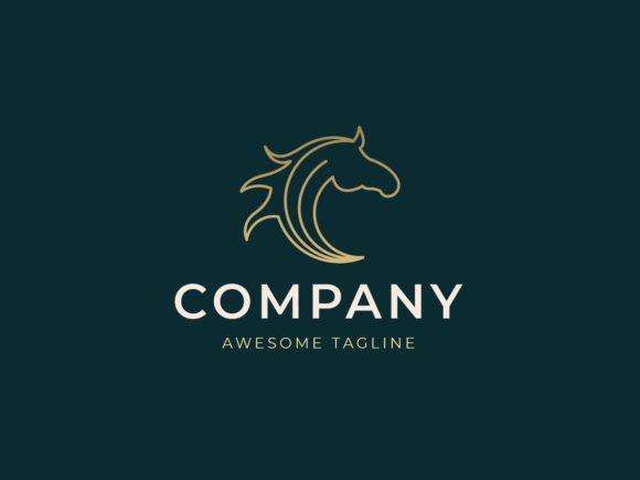 Luxury Horse Logo Template